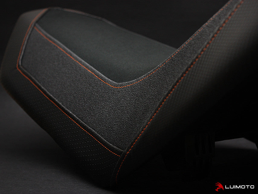LUIMOTO (S) Rider Seat Covers for the KTM 950/990 Adventure (03-13)