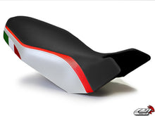 LUIMOTO (Team Italia) Seat Cover for the DUCATI Hypermotard 1100 /796 (07-12)