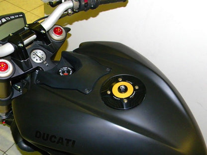 DBK Special Parts (Ducabike) Fuel Tank Cap for the Ducati Panigale  (all) Superleggera, Scrambler, Streetfighter, and XDiavel