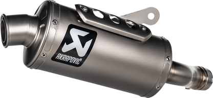 AKRAPOVIC Slip-On Line Muffler - Titanium - Speed/Scrambler 400 S-T4SO1-HDT