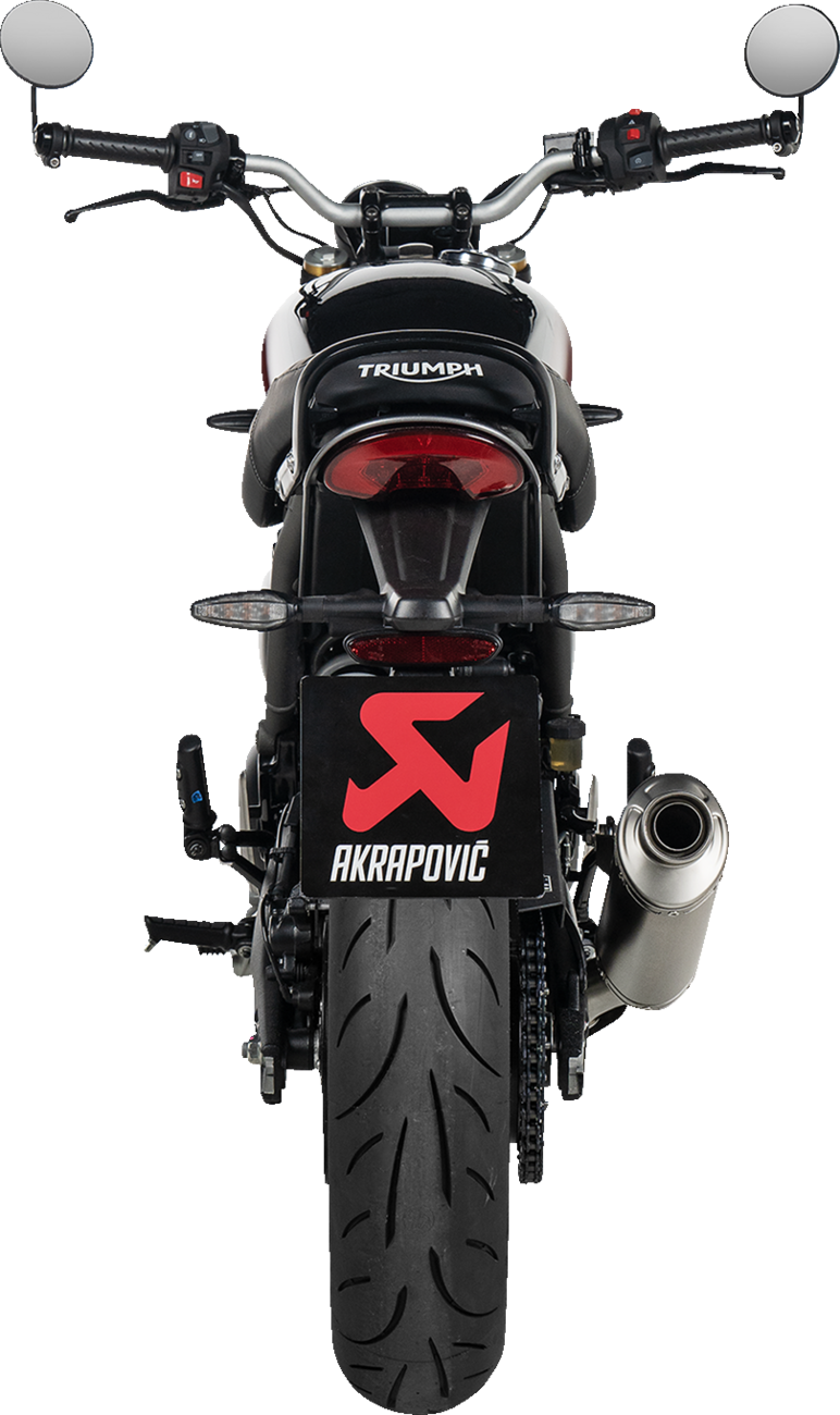 AKRAPOVIC Slip-On Line Muffler - Titanium - Speed/Scrambler 400 S-T4SO1-HDT