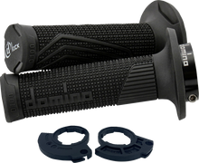 DOMINO D100 D-Lock Grips - Single Cable - Black D10046C4000H7-0
