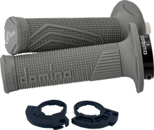 DOMINO D100 D-Lock Grips - Single Cable - Gray D10046C5200H7-0