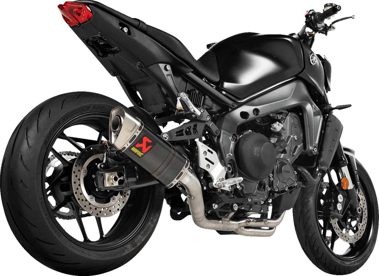 AKRAPOVIC Racing Line Exhaust System - Carbon Fiber/Titanium - Yamaha MT-09 S-Y9R18-APC