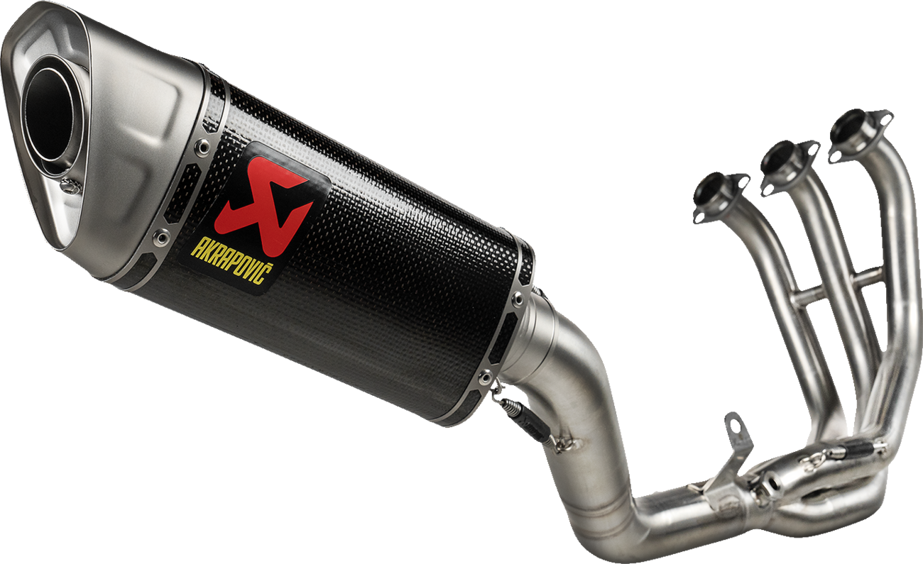 AKRAPOVIC Racing Line Exhaust System - Carbon Fiber/Titanium - Yamaha MT-09 S-Y9R18-APC