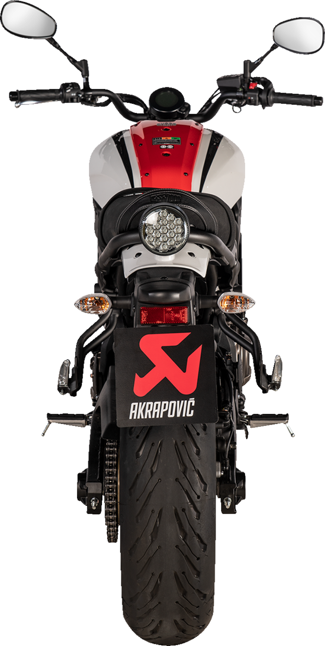 AKRAPOVIC Racing Line Exhaust System - Titanium - Yamaha MT-07/XSR 700 S-Y7R8-HEGEHT/1