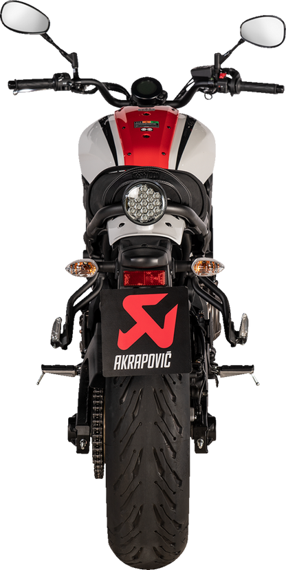 AKRAPOVIC Racing Line Exhaust System - Titanium - Yamaha MT-07/XSR 700 S-Y7R8-HEGEHT/1