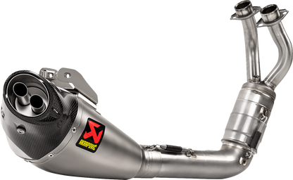AKRAPOVIC Racing Line Exhaust System - Titanium - Yamaha MT-07/XSR 700 S-Y7R8-HEGEHT/1