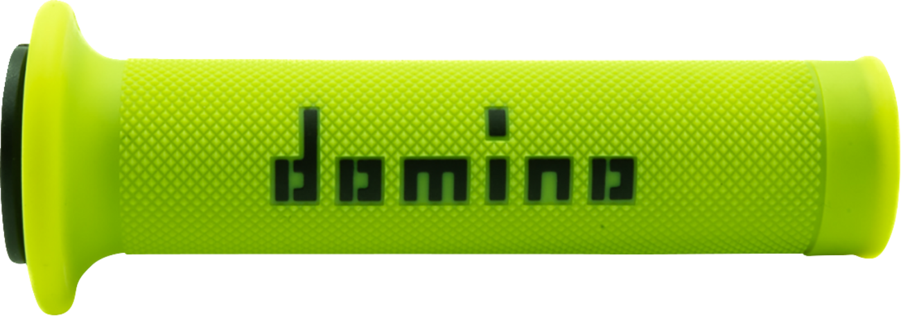 DOMINO MotoGP Grips - Dual-Compound - Fluorescent Yellow/Black A01041C4050B7-0
