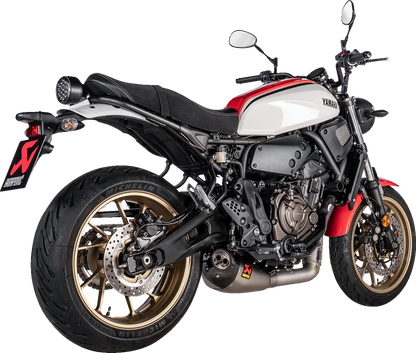AKRAPOVIC Racing Line Exhaust System - Titanium - Yamaha MT-07/XSR 700 S-Y7R8-HEGEHT/1