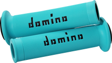 DOMINO MotoGP Grips - Dual-Compound - Cyan/Black A01041C4080B7-0