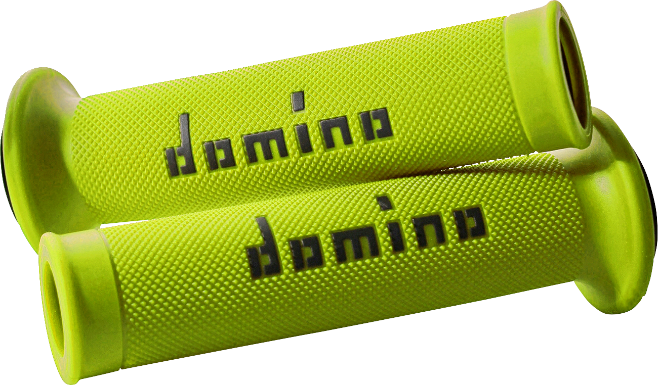 DOMINO MotoGP Grips - Dual-Compound - Fluorescent Yellow/Black A01041C4050B7-0