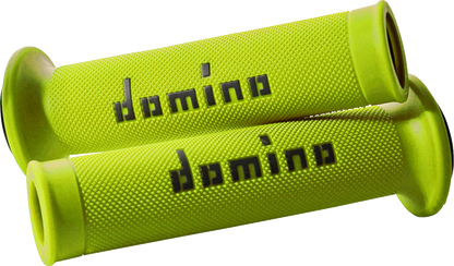 DOMINO MotoGP Grips - Dual-Compound - Fluorescent Yellow/Black A01041C4050B7-0