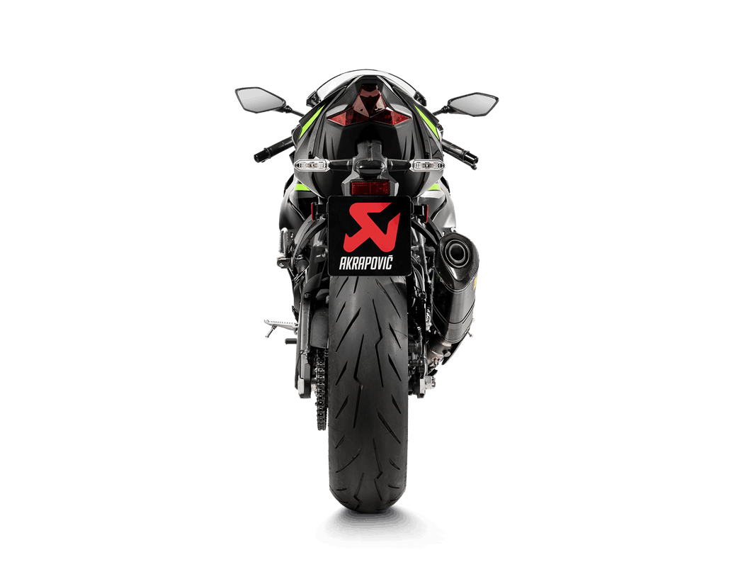 AKRAPOVIC Slip-On Line Muffler - Carbon Fiber - ZX-6R S-K6SO7-HZC/3