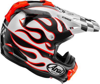 ARAI HELMETS VX-Pro4 Helmet - Flame - White - XS 0110-8953