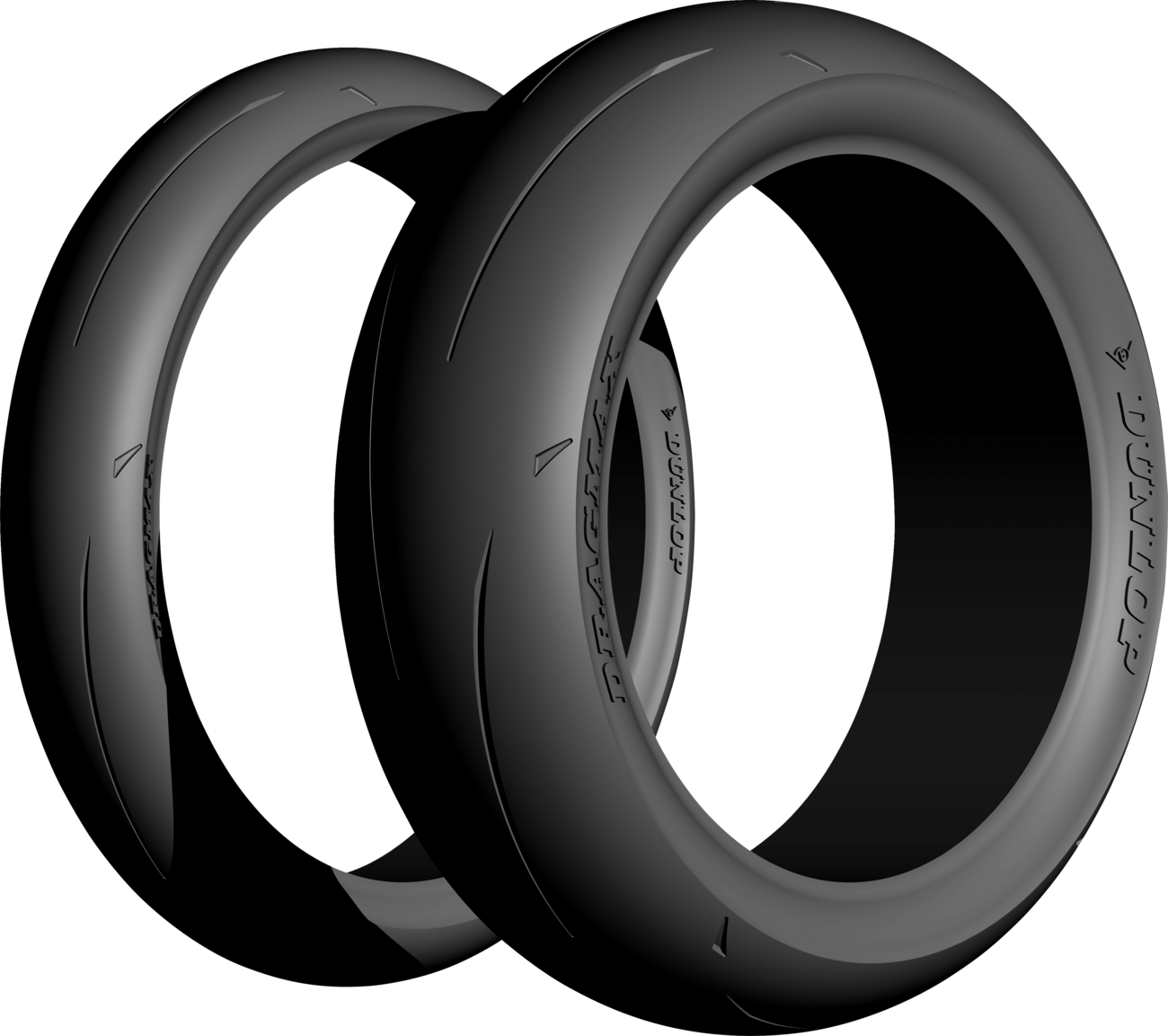 DUNLOP Tire - Dragmax - Front - 110/60ZR17 - (50W) 45246116