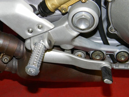 DBK Special Parts (Ducabike) Rider/Passenger Footpegs for the Ducati Panigale 1299/1199/959/899  Superleggera  848/1098/1198  Streetfighter  and Monster S2R/S4R/S4RS