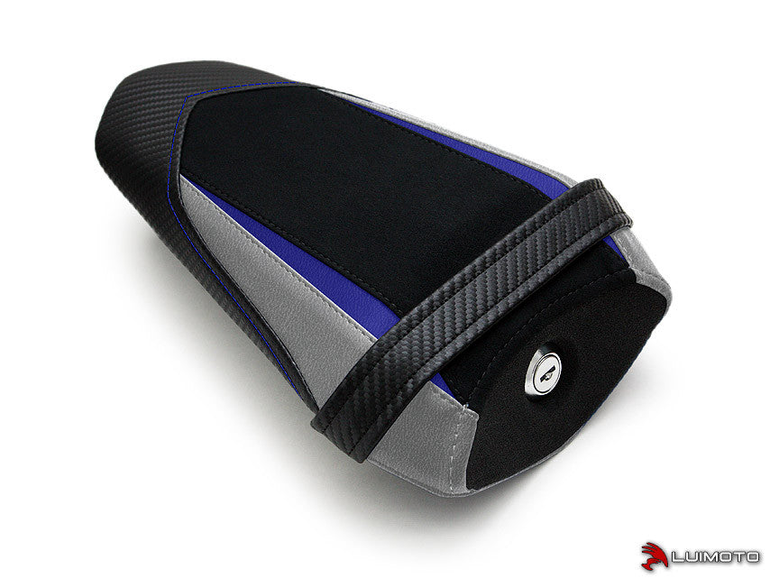 LUIMOTO (Sport) Passenger Seat Covers for the YAMAHA YZF-R1 2015+