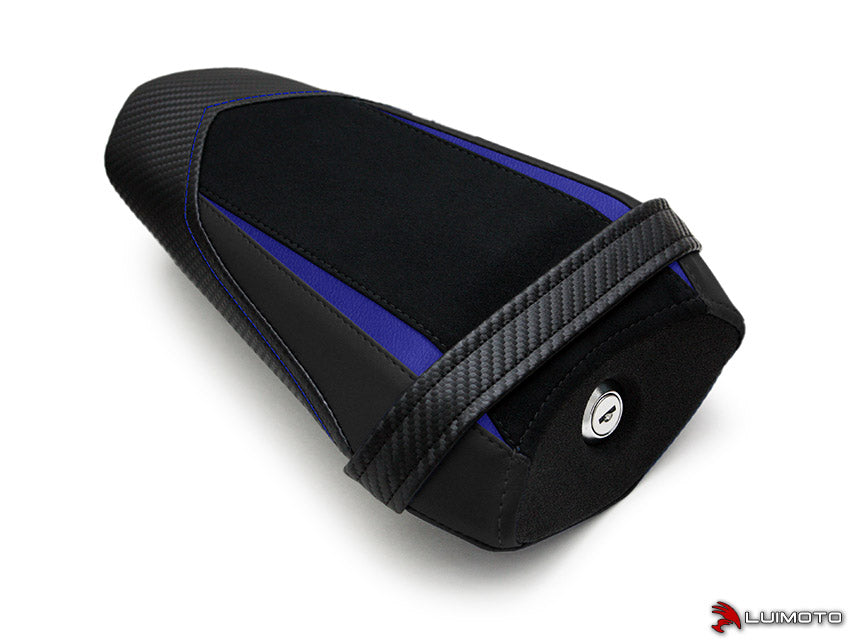LUIMOTO (Sport) Passenger Seat Covers for the YAMAHA YZF-R1 2015+