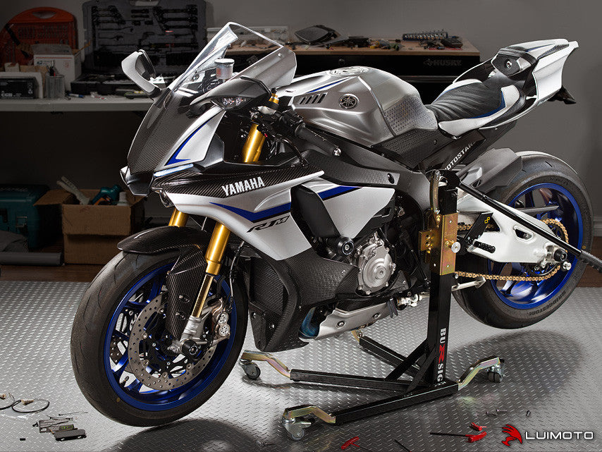 LUIMOTO (Sport) Rider Seat Covers for the YAMAHA YZF-R1 2015+