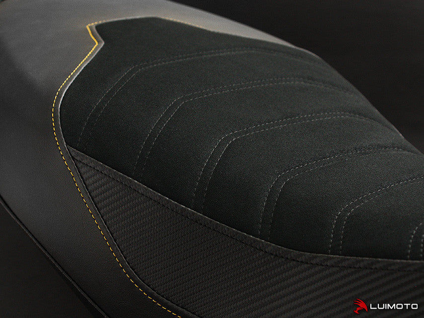 LUIMOTO (Sport Cafe) Rider Seat Cover for the DUCATI SCRAMBLER (15-22)