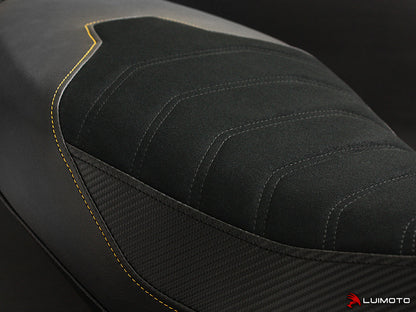 LUIMOTO (Sport Cafe) Rider Seat Cover for the DUCATI SCRAMBLER (15-22)