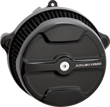 ARLEN NESS Big Sucker* Stage 1 Air Cleaner Kit with Cover - Knuckle - Black 600-309