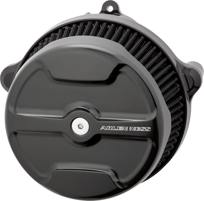 ARLEN NESS Big Sucker* Stage 1 Air Cleaner Kit with Cover - Knuckle - Black 600-309