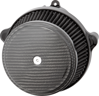 ARLEN NESS Big Sucker* Stage 1 Air Cleaner Kit with Cover - Carbon - Black 600-311