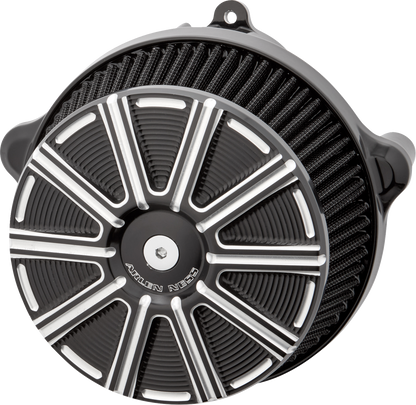 ARLEN NESS Big Sucker* Stage 1 Air Cleaner Kit with Cover - 10 Gauge - Black with Machined Accents 600-307