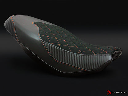 LUIMOTO (Sport Diamond) Rider Seat Cover for the DUCATI SCRAMBLER (2015+)