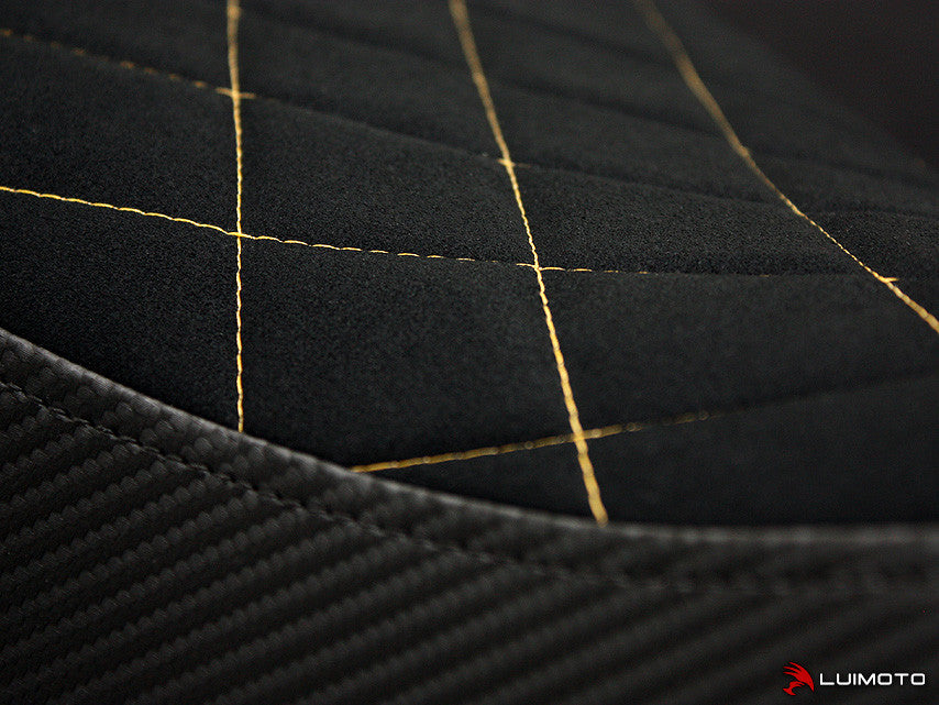 LUIMOTO (Sport Diamond) Rider Seat Cover for the DUCATI SCRAMBLER (2015+)