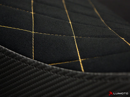 LUIMOTO (Sport Diamond) Rider Seat Cover for the DUCATI SCRAMBLER (2015+)