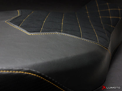 LUIMOTO (Sport Diamond) Rider Seat Cover for the DUCATI SCRAMBLER (2015+)