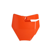 Acerbis 21-23 GasGas MC50/ MC-E5/ 16-23 KTM SX50/SX-E5/ SX-E3 Front Number Plate - 16 Orange