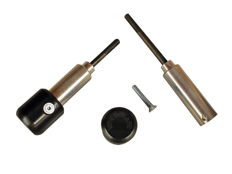 WOODCRAFT Suzuki SV650 2017+ Frame Slider Base Kit (pucks sold separately)