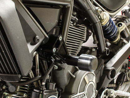 Woodcraft Frame Slider for Ducati Scrambler (Includes 50-1399 Pucks)