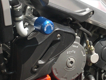 WOODCRAFT Aprilia RSV / RSVR  (04-09) Tuono (06-09) Frame Slider Base Kit ( pucks sold separately)