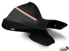 LUIMOTO (Team Italia) Rider Seat Cover for the DUCATI MULTISTRADA 1100 / 1000 / 620 (03-09)