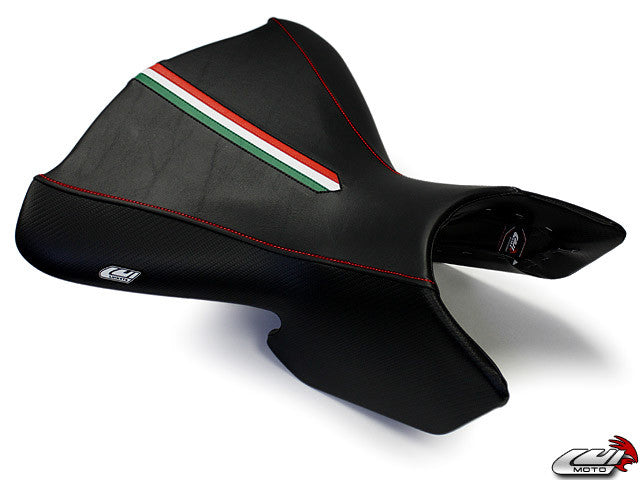 LUIMOTO (Team Italia) Rider Seat Cover for the DUCATI MULTISTRADA 1100 / 1000 / 620 (03-09)