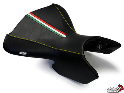 LUIMOTO (Team Italia) Rider Seat Cover for the DUCATI MULTISTRADA 1100 / 1000 / 620 (03-09)
