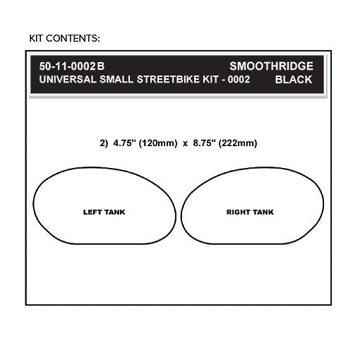 Stompgrip Universal Small Streetbike Kit - Smoothridge