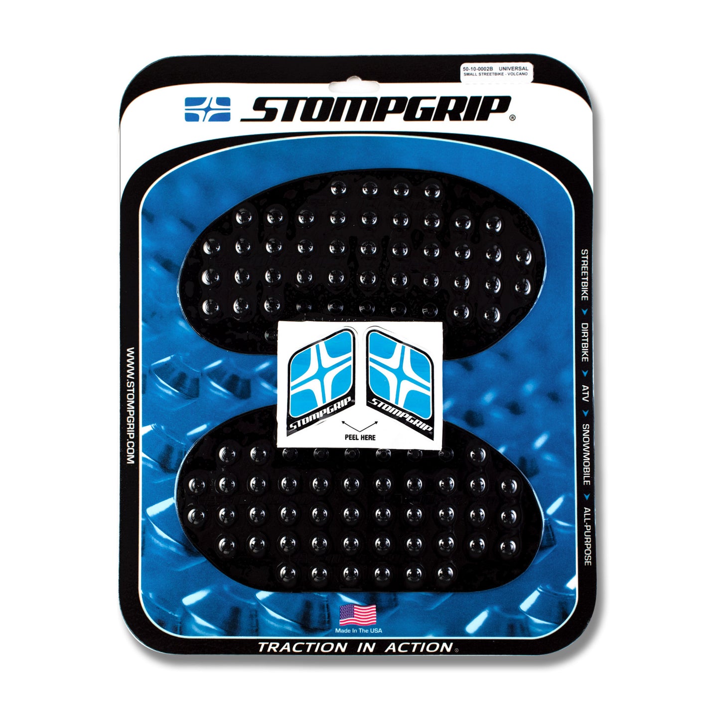 Stompgrip Universal Small Streetbike Kit - Super Volcano