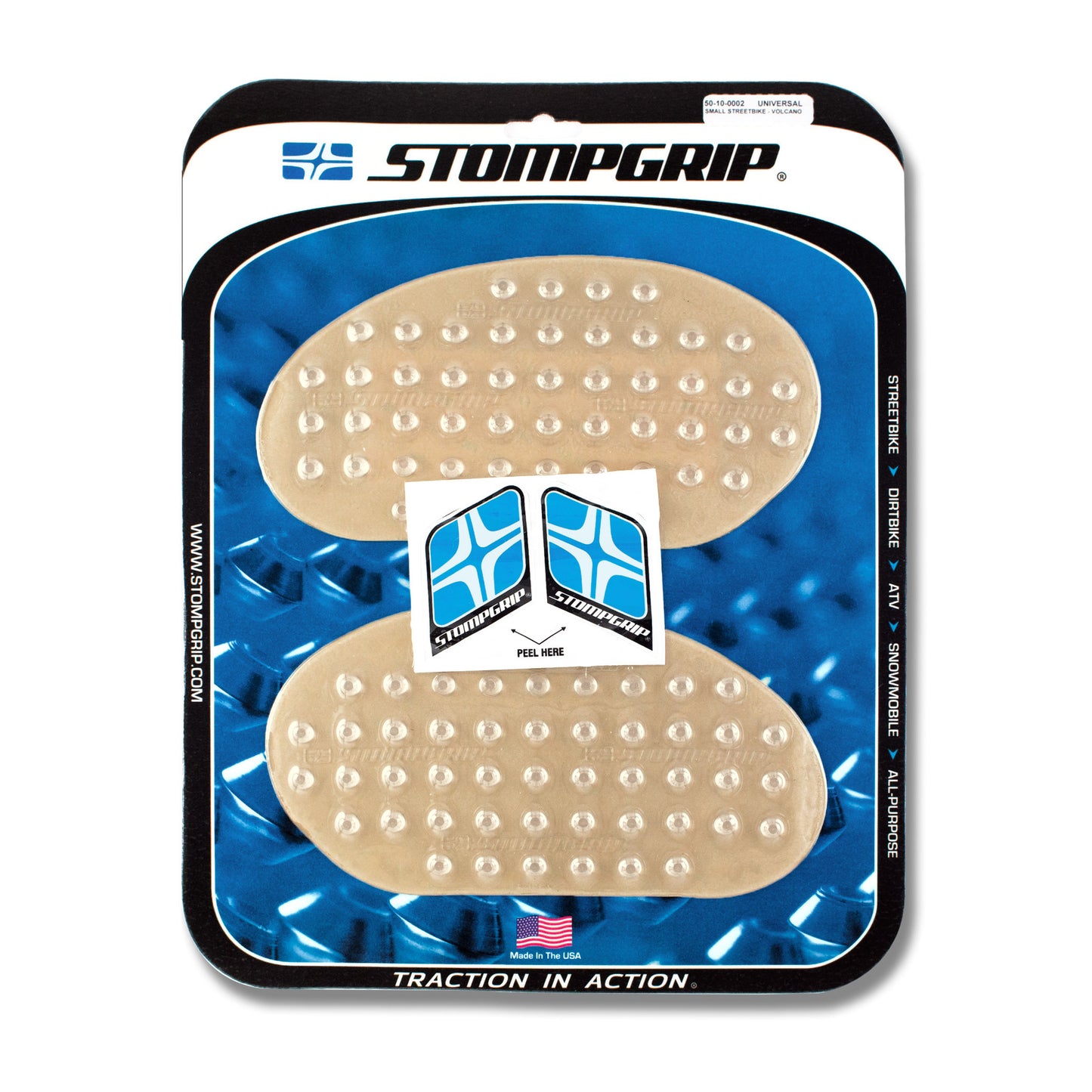Stompgrip Universal Small Streetbike Kit - Super Volcano