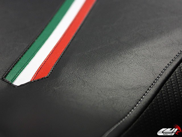LUIMOTO (Team Italia) Rider Seat Cover for the DUCATI MULTISTRADA 1100 / 1000 / 620 (03-09)