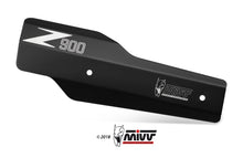 MIVV optional black st. steel heat shield. Exhaust For Kawasaki Z900 2017-2022