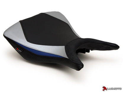 LUIMOTO (Sport) Rider Seat Covers for the YAMAHA YZF-R3 (2015-2018) & YZF-R25 (2014-2018)