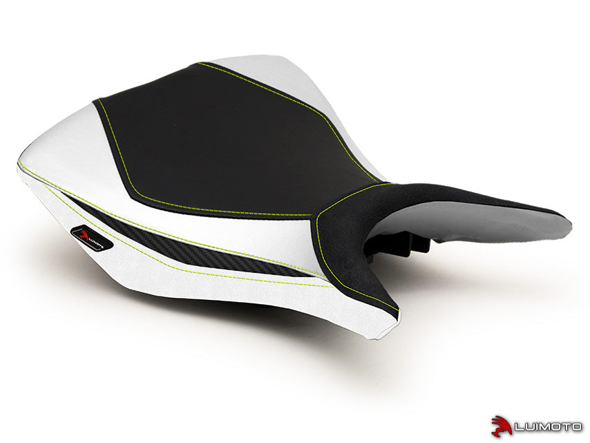 LUIMOTO (Sport) Rider Seat Covers for the YAMAHA YZF-R3 (2015-2018) & YZF-R25 (2014-2018)