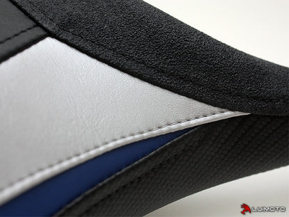 LUIMOTO (Sport) Rider Seat Covers for the YAMAHA YZF-R3 (2015-2018) & YZF-R25 (2014-2018)