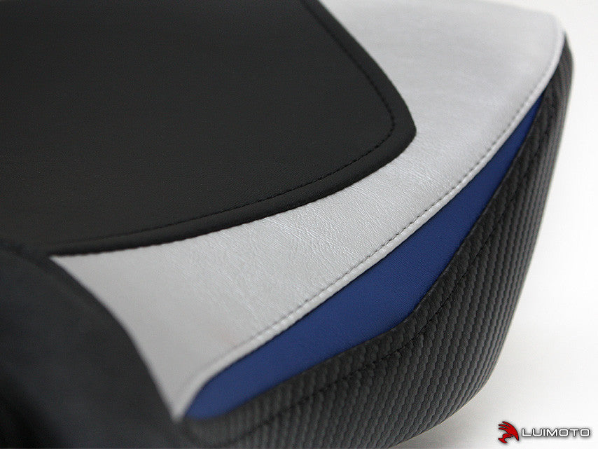 LUIMOTO (Sport) Rider Seat Covers for the YAMAHA YZF-R3 (2015-2018) & YZF-R25 (2014-2018)
